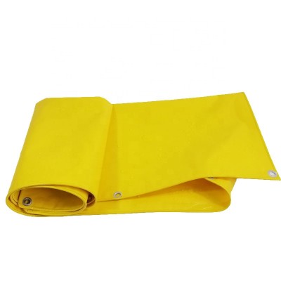 Feilun China PE tarpaulin factory price water-proof yellow PE tarpaulin